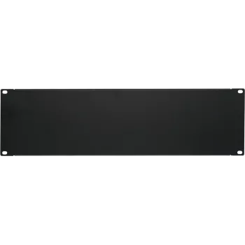 DS-IT 19 ιντσών Blind Panel 3U Black Steel Blanking Plate (DS-Blind3)