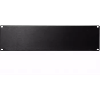 DS-IT 19 ιντσών Blind Panel 3U Black Steel Blanking Plate (DS-Blind3)