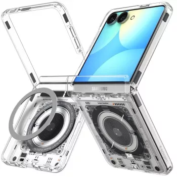 SPIGEN Ultra Hybrid Pro MagSafe-Θήκη για Samsung Galaxy Z Flip8 Neo One – Διαφανές