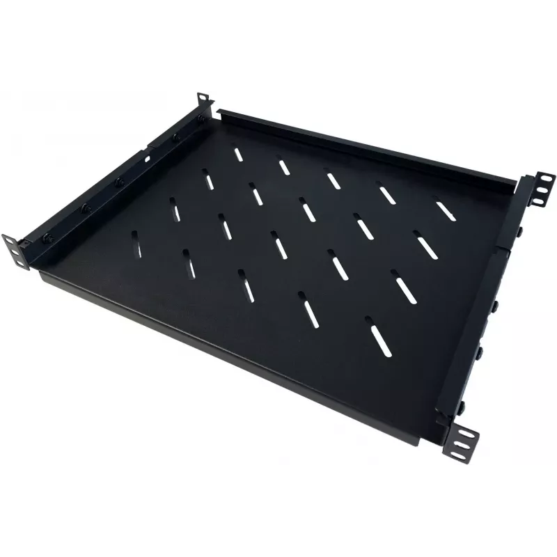 DSIT 19 inch Universelles Rack-Regal 550mm bis 790mm - 1U (DS-FO80)