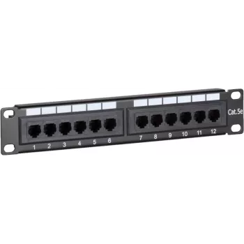 DSIT DS-10Patch5-12UTP 10 inch 12-Port UTP CAT 5e Patchpanel