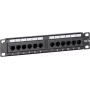 DSIT DS-10Patch5-12UTP 10 inch 12-Port UTP CAT 5e Patchpanel