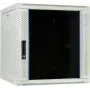 DSIT επιτοίχιο rack server 12U με γυάλινη πόρτα, λευκό, 600x600x635 mm