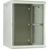 DSIT επιτοίχιο rack server 12U με γυάλινη πόρτα, λευκό, 600x600x635 mm