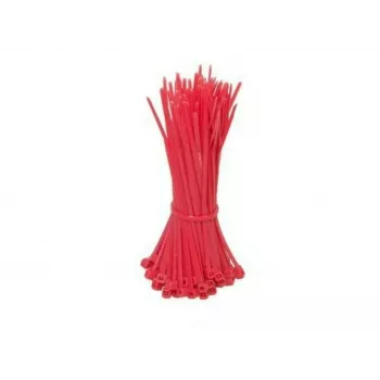 DSIT δεματικά καλώδιων 140mm κόκκινα 100 τεμ. (kb_140mm_rood)