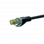 DSIT Cat.7 S/FTP PiMF RJ45 καλώδιο δικτύου patch, 1,5 m, μαύρο