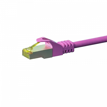 DSIT Cat.7 S/FTP PiMF RJ45 καλώδιο δικτύου, ροζ, 3m