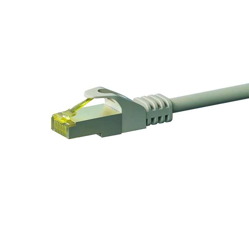 DSIT Cat.7 S/FTP PiMF καλώδιο δικτύου patch RJ45, γκρι, 5m