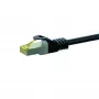 DSIT Cat.7 S/FTP PiMF RJ45 καλώδιο δικτύου patch, 30 m, μαύρο