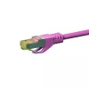 DSIT RJ45 καλώδιο δικτύου S/FTP (PiMF) Cat.7, ροζ, 50m (DC-79-500)