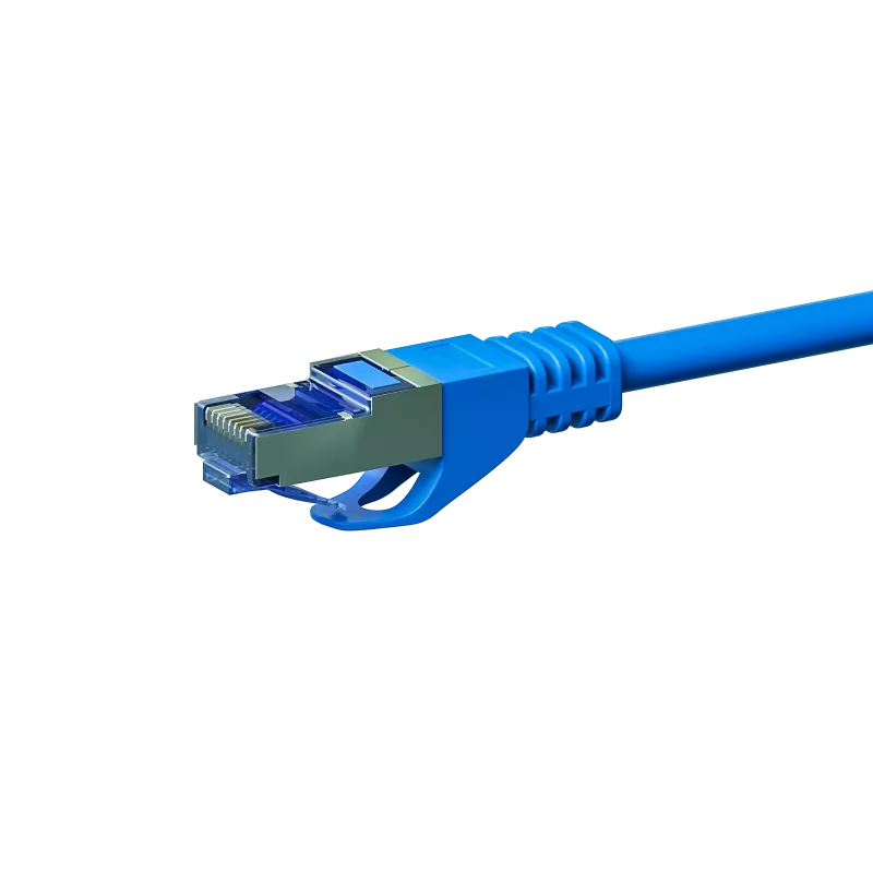 DSIT CAT 6a S/FTP LSOH καλώδιο δικτύου patch, 0,5 m, μπλε