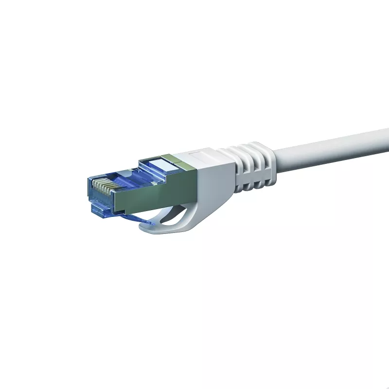DSIT CAT 6a καλώδιο δικτύου LSOH - S/FTP - 2 μέτρα - λευκό (DC-6A2-020)
