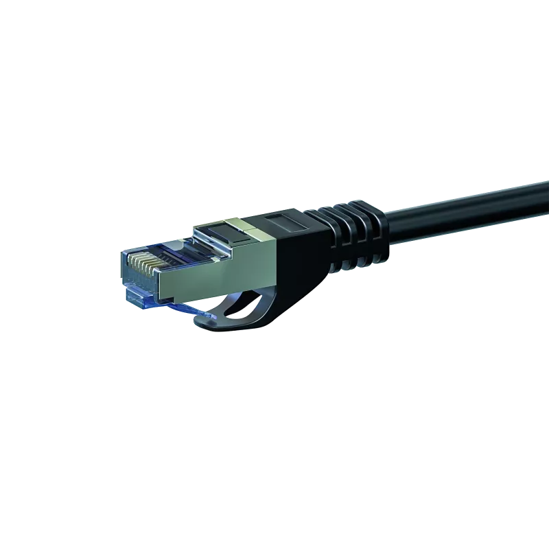 DSIT CAT 6a S/FTP LSOH καλώδιο δικτύου patch, 20 m, μαύρο