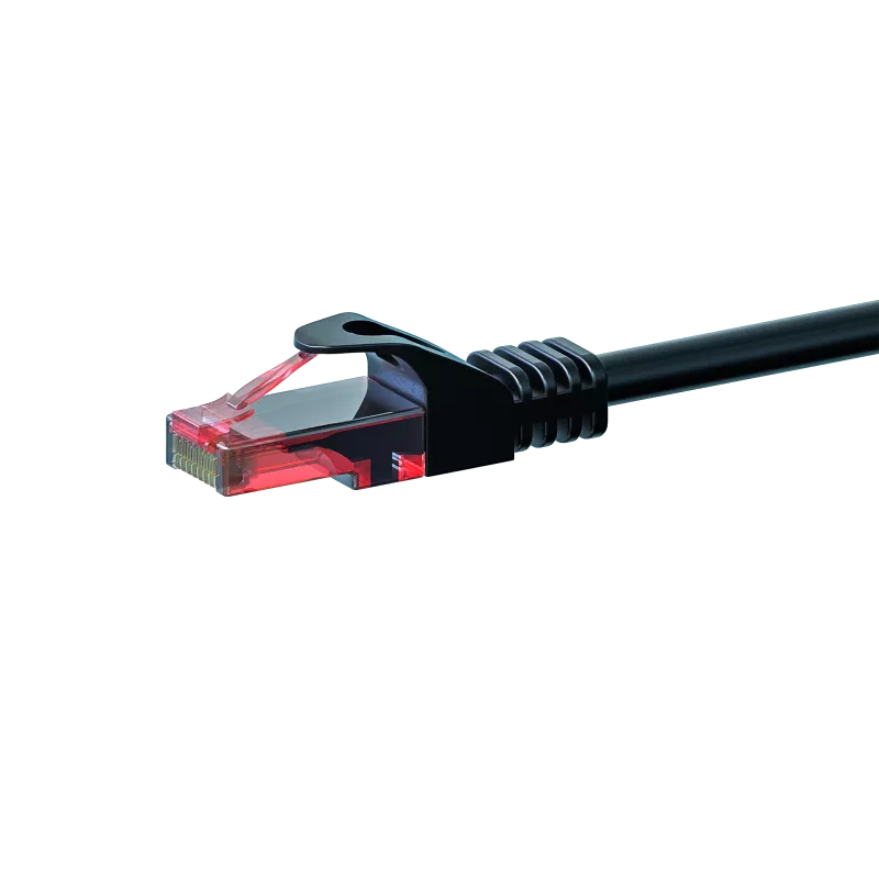 DSIT DC-60-075 CAT6 U/UTP καλώδιο δικτύου, 7,5 m, μαύρο, 100 % χαλκός