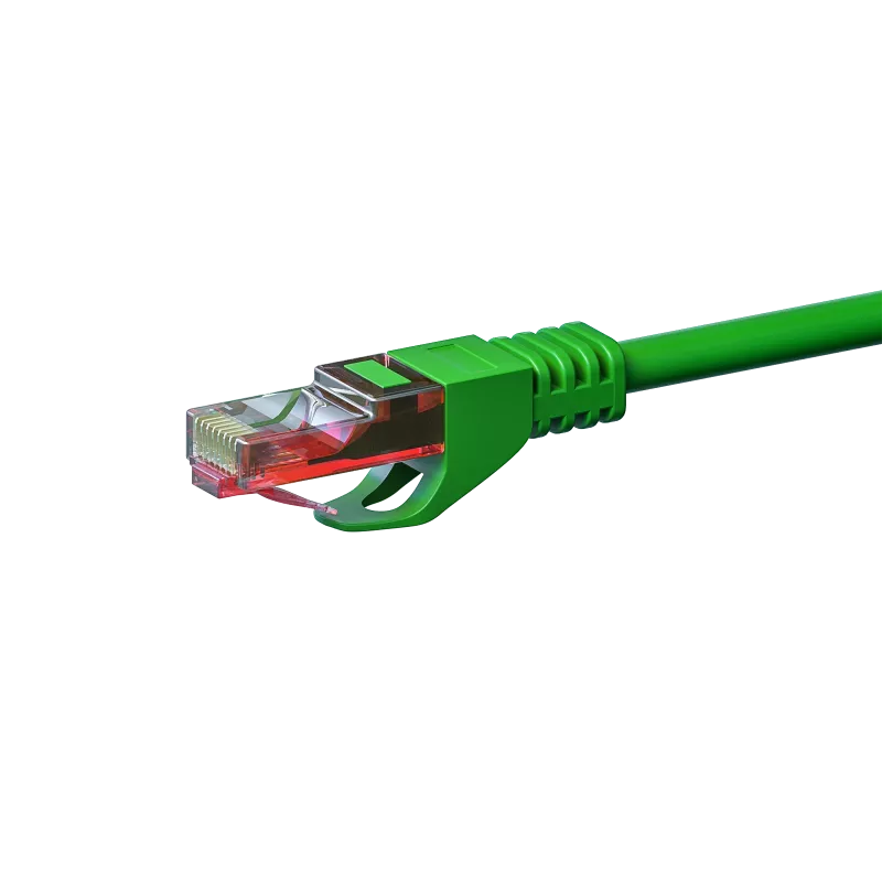 DSIT CAT6 U/UTP 15m πράσινο 100% χαλκός καλώδιο Ethernet patch (DC-63-150)
