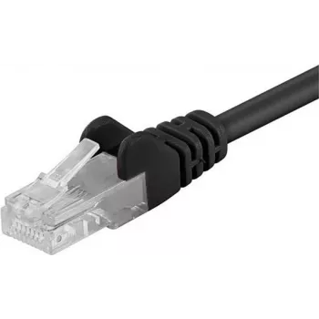 DSIT CAT 5e U/UTP καλώδιο δικτύου patch, 0,25 m, μαύρο, CCA, RJ45, Gigabit Ethernet