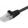 DSIT CAT 5e U/UTP καλώδιο δικτύου patch, 0,25 m, μαύρο, CCA, RJ45, Gigabit Ethernet
