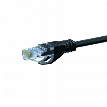 DSIT CAT 5e U/UTP καλώδιο δικτύου patch, 0,25 m, μαύρο, CCA, RJ45, Gigabit Ethernet