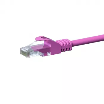 DSIT CAT 5e U/UTP καλώδιο δικτύου 15m ροζ CCA