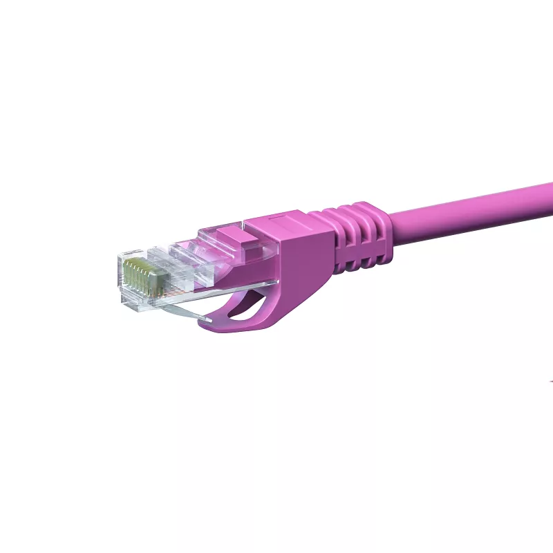 DSIT CAT 5e U/UTP καλώδιο δικτύου 15m ροζ CCA