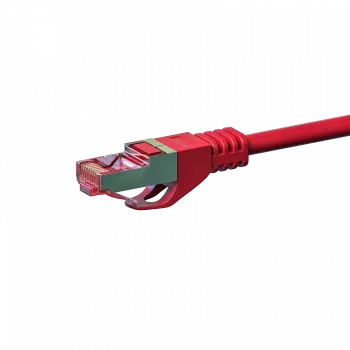 DSIT CAT 6 S/FTP καλώδιο δικτύου patch, LSOH, 0,25 m, κόκκινο