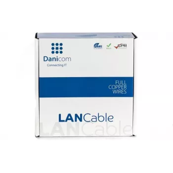 DSIT DANICOM CAT6 UTP 100m PVC Fca καλώδιο δικτύου DC-UTP6-100-FCA
