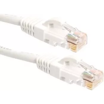 DSIT CAT6a U/UTP 100% χαλκός καλώδιο δικτύου Ethernet patch, 3m, λευκό