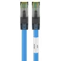 DSIT Cat8 S/FTP PiMF RJ45 καλώδιο δικτύου patch 1m μπλε