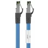 DSIT RJ45 καλώδιο δικτύου S/FTP PiMF CAT 8 καλώδιο patch μπλε 0,50m