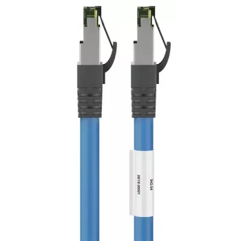 DSIT RJ45 καλώδιο δικτύου S/FTP PiMF CAT 8 καλώδιο patch μπλε 0,50m