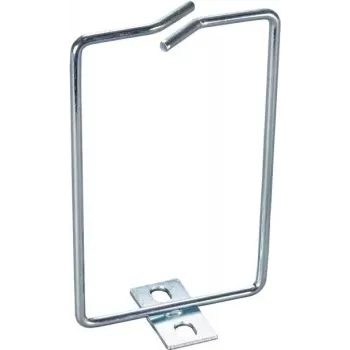 DSIT δακτύλιος διαχείρισης καλωδίων 80 x 120 mm μαύρο ατσάλι