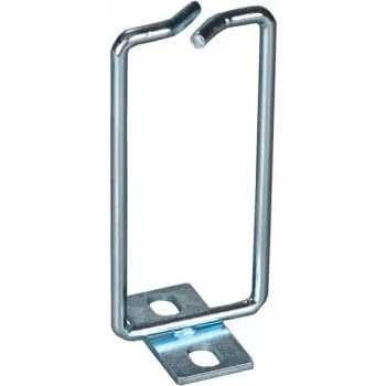 DSIT Kabelring 40 x 80 mm DS-Cablering-2 - Μαύρος, επικαλυμμένος με πούδρα χαλύβδινος βραχίονας διαχείρισης καλωδίων για ράφια 19 ιντσών