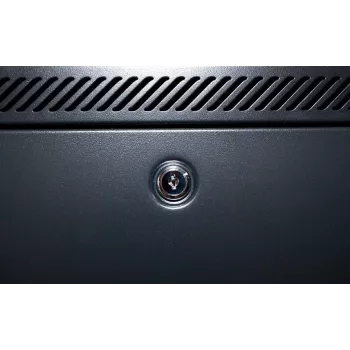 DSIT 22U 19 ιντσών Server ντουλάπι με διάτρητη μπροστινή πόρτα 600x1200x1200mm Μαύρο