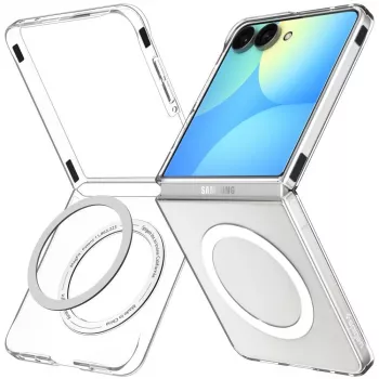 SPIGEN AirSkin MagSafe Galaxy Z Flip 8 Θήκη Διαφανές/Λευκό