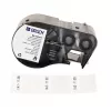 BRADY M4-143-417 Αυτοστρωματοποιούμενη Βινυλική Κασέτα Ετικετών για BMP41/BMP51/BMP53/M511, 1,5 ίντσες x 21', Λευκό/Διαφανές
