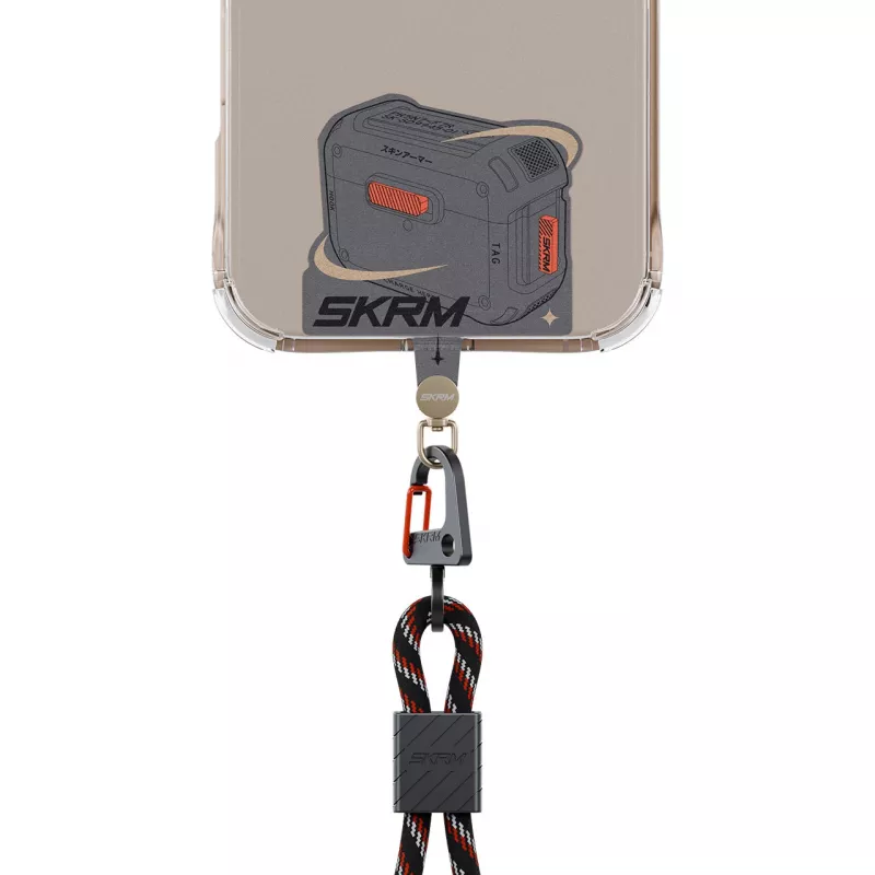Skinarma Mecha Προσαρμογέας Lanyard Universal Γκρι