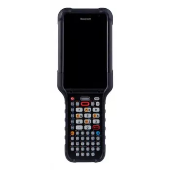 Honeywell CK67 5G & Wi-Fi 6E ανθεκτικός φορητός υπολογιστής, οθόνη αφής 4,3 ιντσών, πληκτρολόγιο 38 πλήκτρων με πλήκτρα λειτουργιών, 8GB RAM, 128GB αποθηκευτικός χώρος, σαρωτής κόκκινου λέιζερ FlexRangeXLR, μπροστινή και πίσω κάμερα, τυπική μπαταρία, GMS, IP65/IP68, Global