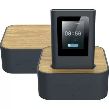 Strong HOPI-5G-DM6 5G Wi-Fi 6 router AX3000 dualband, θύρα 2.5G, Nano SIM, μαύρο