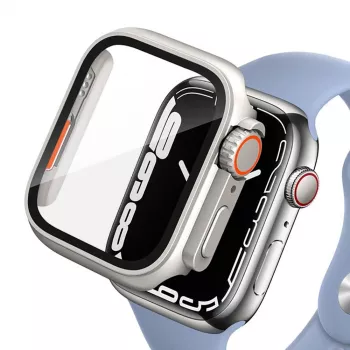 TECH-PROTECT DEFENSE360 Apple Watch 4/5/6/SE (44mm) Titan/Orange ανθεκτική θήκη με ενσωματωμένο λουράκι