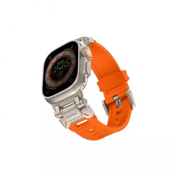 SKINARMA Titon λουράκι για Apple Watch Ultra 49mm πορτοκαλί