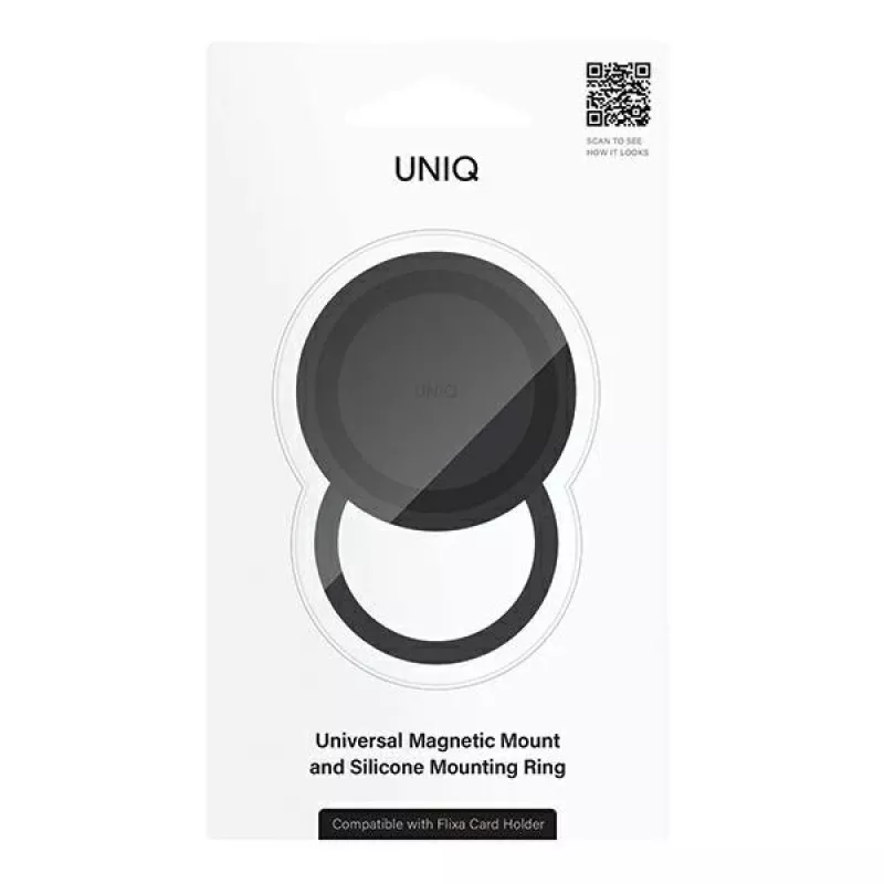 UNIQ Flixa Μαγνητική βάση στήριξης, Jet Black