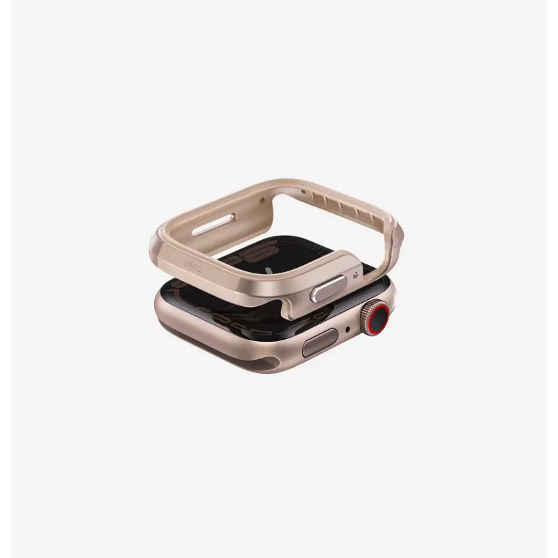 UNIQ Valencia Θήκη για Apple Watch 42mm, Midnight Black