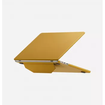 UNIQ Lyden Versa προστατευτική θήκη σε στυλ folio για MacBook Air 13 ίντσες (M2 2022 / M3 2024 / M4 2025 / M5 2026) - κίτρινο