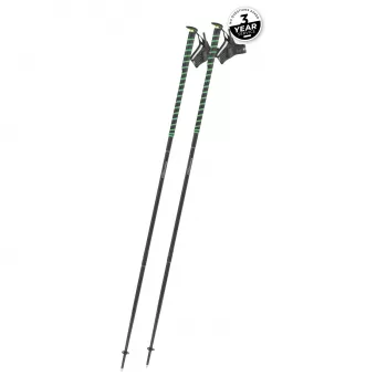 Komperdell FXP Composite μπαστούνια trail running - πράσινο, 120 cm