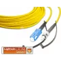 Lightwin LSP-09 SC-ST 3.0 Simplex Singlemode καλώδιο patch οπτικών ινών, SC σε ST, OS2, LSOH, 3 m, κίτρινο