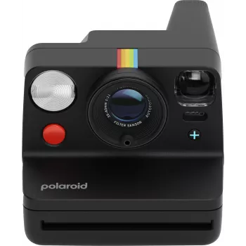 Polaroid Everything Box Now+ Gen 3 μαύρο σετ κάμερας άμεσης εκτύπωσης με 2x Color 600 Film διπλή συσκευασία