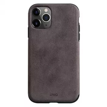 UNIQ Sueve θήκη iPhone 11 Pro από υγρό σιλικόνης, Taupe Warm Grey
