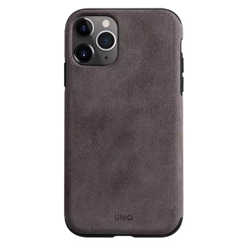 UNIQ Sueve θήκη iPhone 11 Pro από υγρό σιλικόνης, Taupe Warm Grey