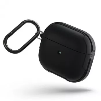UNIQ Valencia αντιμικροβιακή θήκη για Apple AirPods 3ης γενιάς - μαύρο μεσάνυχτων