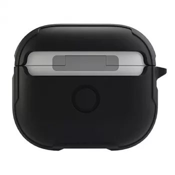 UNIQ Valencia αντιμικροβιακή θήκη για Apple AirPods 3ης γενιάς - μαύρο μεσάνυχτων